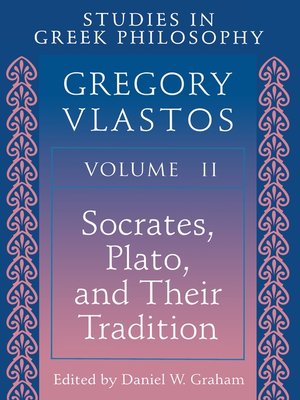 cover image of Studies in Greek Philosophy, Volume II